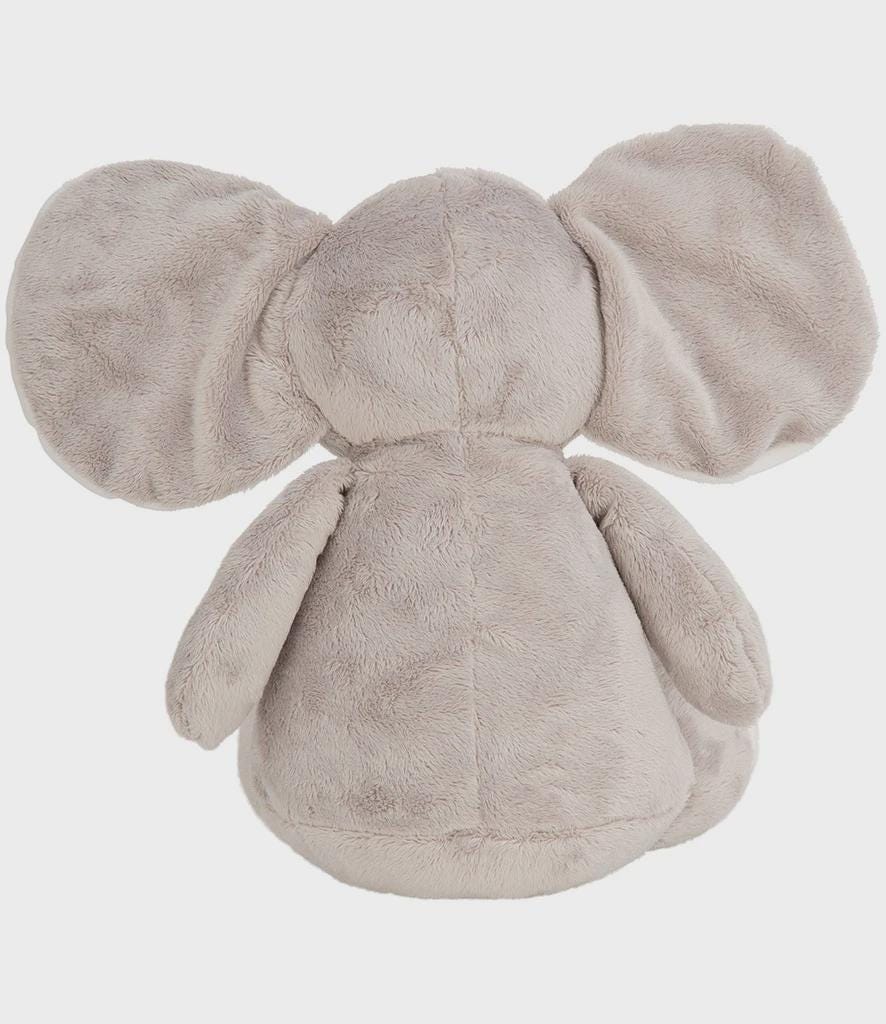 Personalised Printed Elephant Soft Toy • Safari Nursery Decor • Soft Cuddly Plush • Baby Gift • Birthday or Christening Present- Mumbles