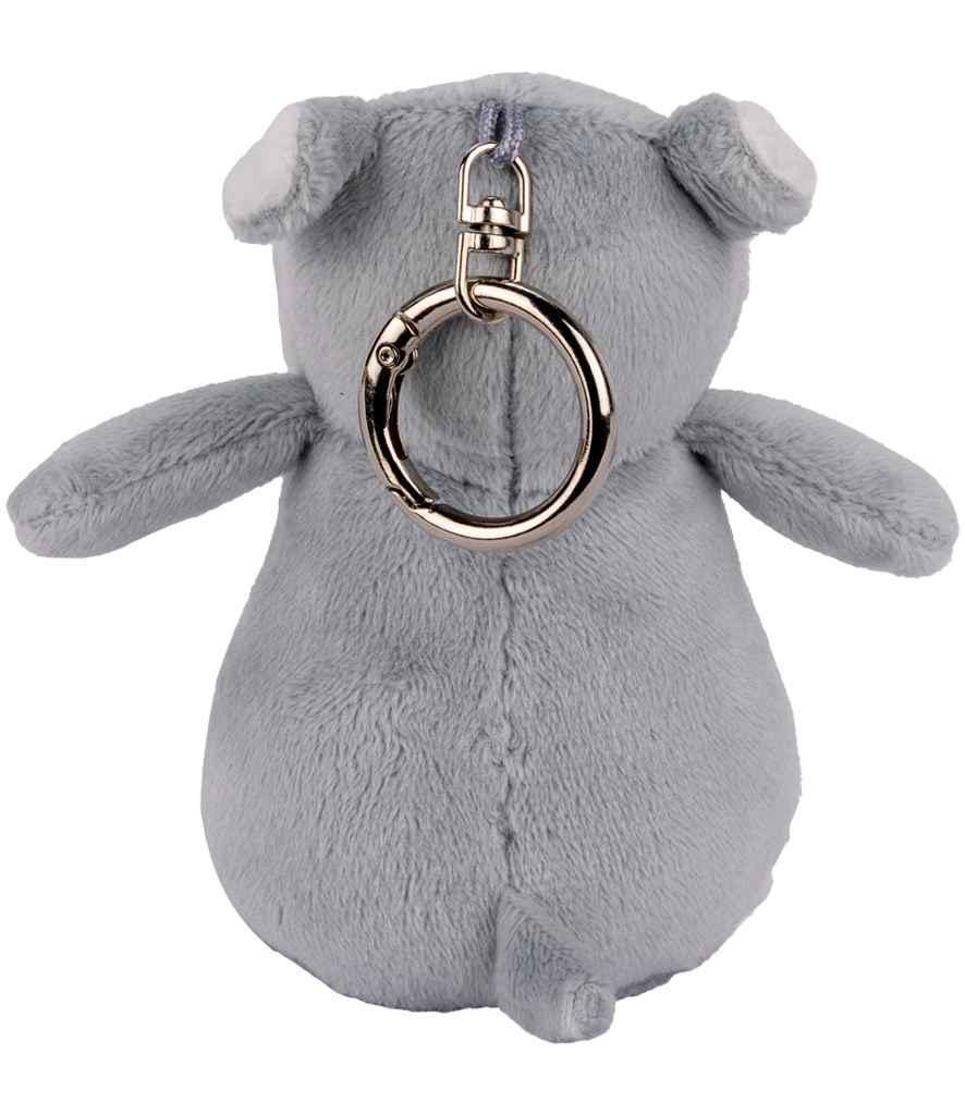 Personalised Hippo Key Chain • Bag Charm • Soft Plush Accessory • Fun Gift for Kids or Teens, Hippopotamus