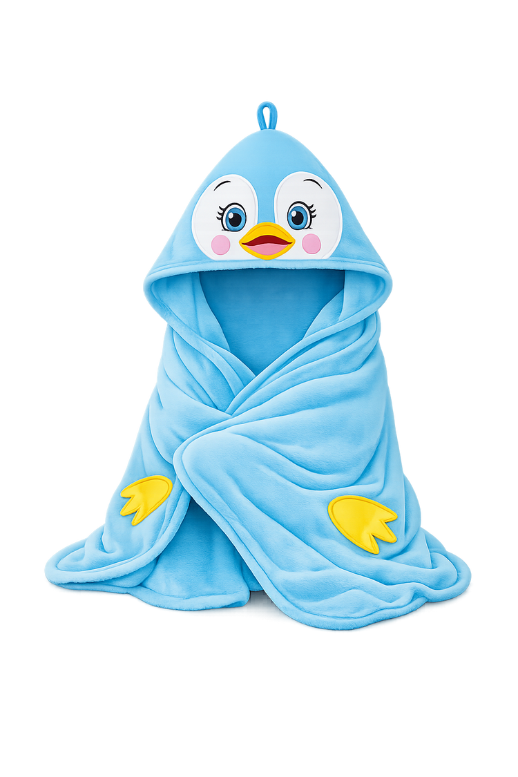 Personalised hooded towels - custom embroidered bath gifts for babies and toddlers