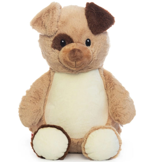 Brown Puppy Dog Soft Toy Plush