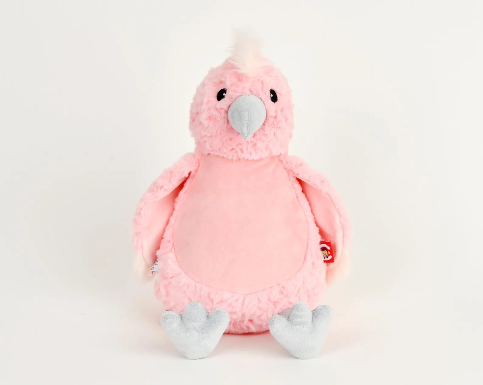 Pink Cockatoo bird soft toy