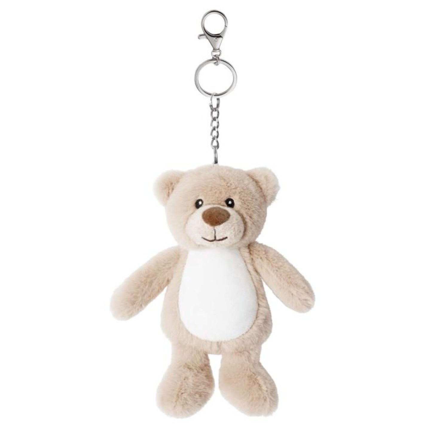 Brown Teddy Bear Plush Key Chain, Bag Charm