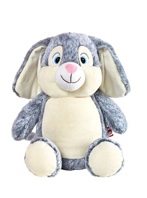 Personalised Embroidered Brown Bunny Rabbit Teddy • Baby Gift • Soft Cuddly Toy • Nursery Keepsake • Easter or Birthday Present, Cubbies