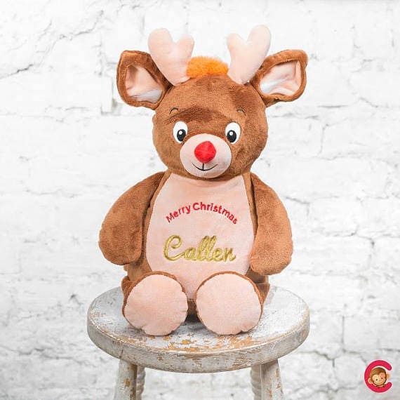 Personalised Elf Christmas Stocking • Embroidered Name • Fun Festive Fireplace Decor for Christmas Morning Magic- Cubbies