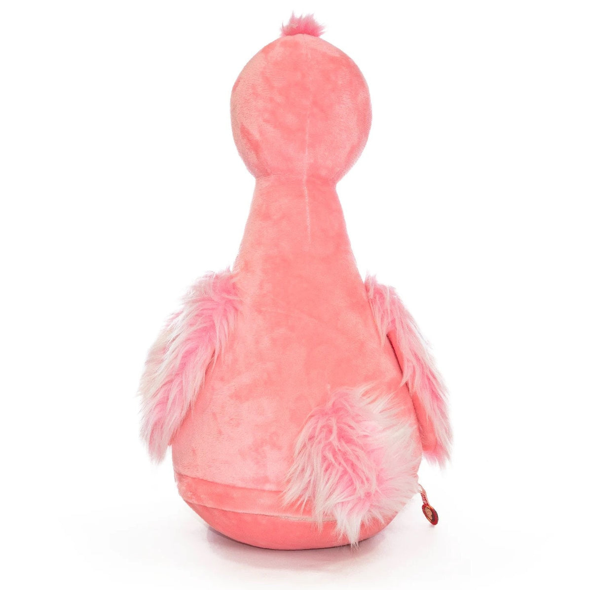 Personalised Embroidered Pink Flamingo Plush • Tropical Nursery • Soft Cuddly Bird Toy • Baby Gift Keepsake • Naming Day Present, Cubbies