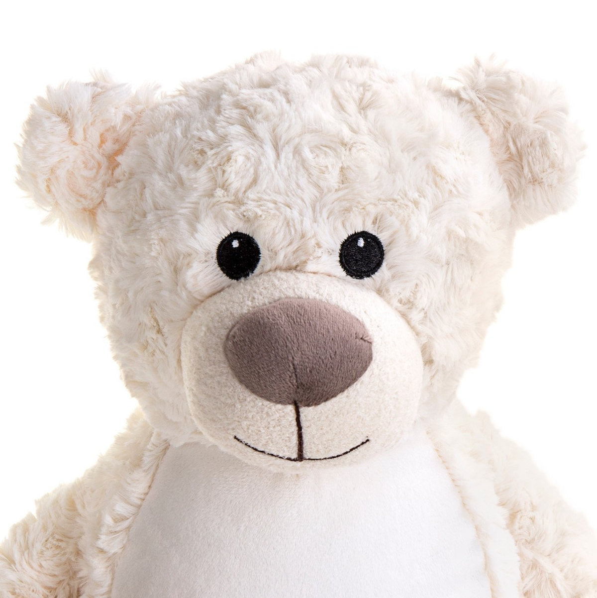 Personalised Embroidered Cream Teddy Bear, Tummi Christening Gift