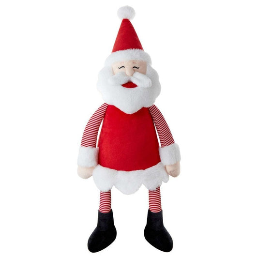Personalised Embroidered Santa Plush, Tummi Christmas Baby Gift