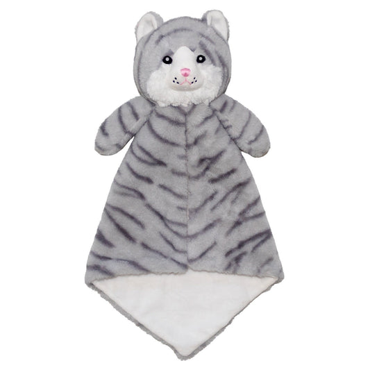 Personalised Cat Baby Blankie • Cute Baby Shower Gift • Soft Cuddly Comforter • Nursery Keepsake for Little Ones- Cubbies