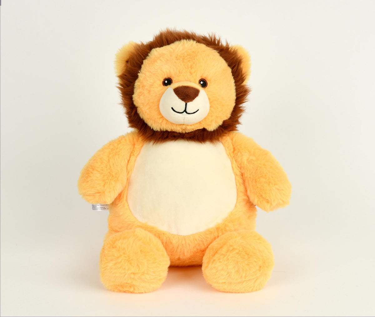 Personalised Embroidered Lion Plush, Cubbies Safari Baby Gift