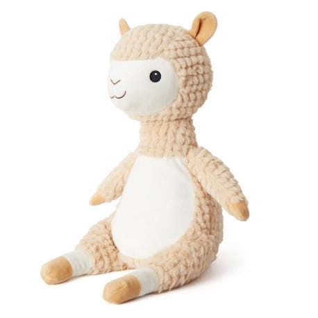 Personalised Embroidered Alpaca Plush, Tummi Farm Animal Gift