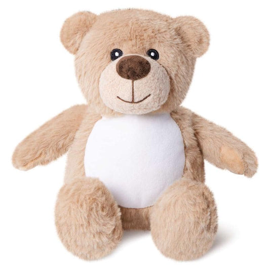 Personalised Printed Brown Bear • Custom Photo Teddy • Baby Gift • Birthday or Christening Keepsake- Cubbies- Tummi