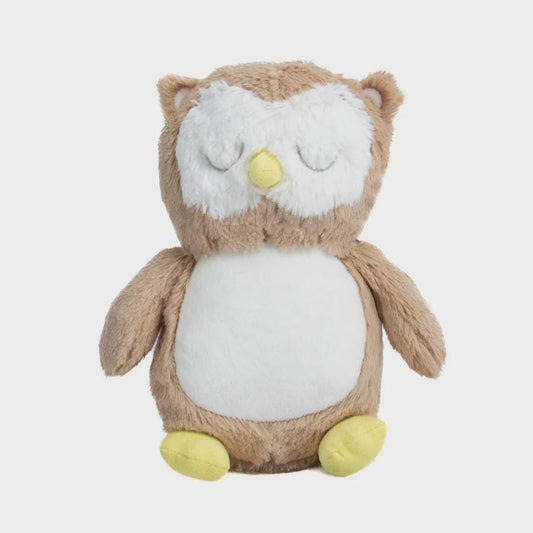 Personalised Printed Owl Plush, New Baby Keepsake