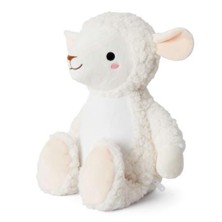 Personalised Embroidered Lamb Sheep Teddy • Farm Nursery Gift • Soft Cuddly Toy • New Baby Keepsake • Christening or Birthday Present, Tummi