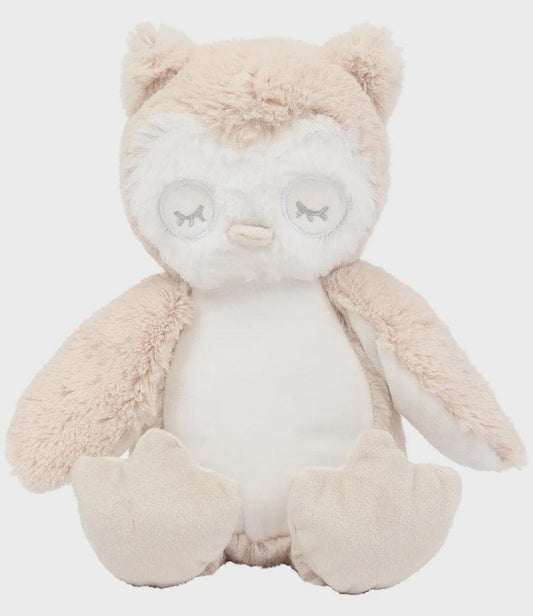 Personalised Owl Plush – Printed – Baby Shower Gift- Mumbles