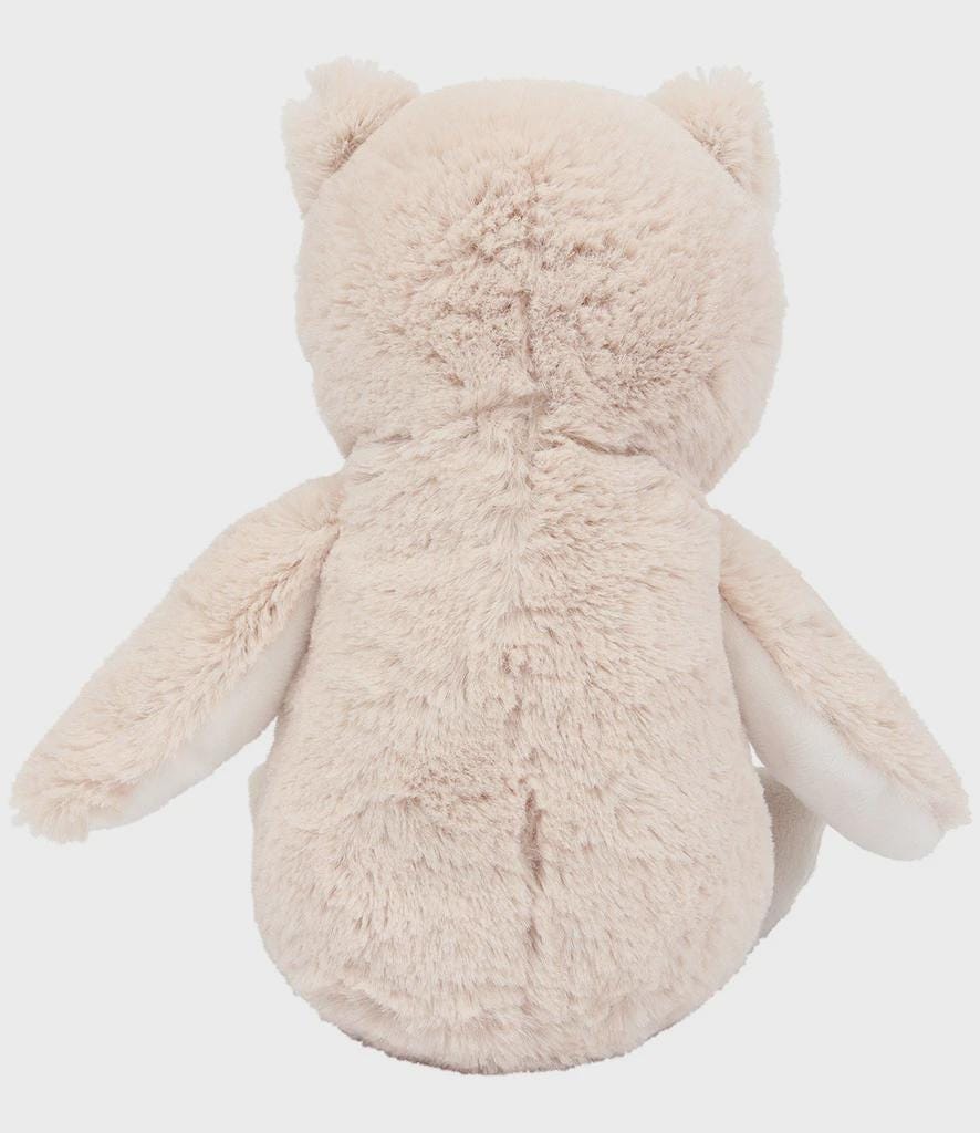 Personalised Owl Plush – Printed – Baby Shower Gift- Mumbles