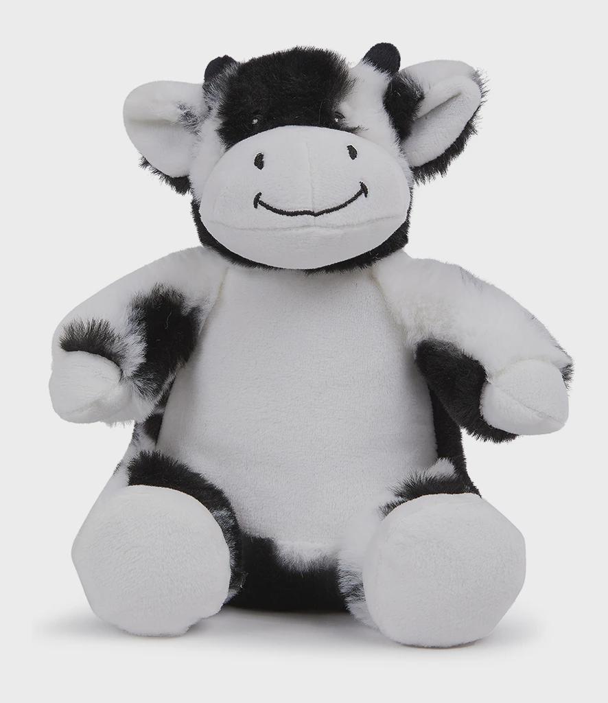 Personalised Printed Cow Plush • Farm Nursery Decor • Soft Cuddly Toy • Baby Shower Gift • Birthday Keepsake- Mumbles