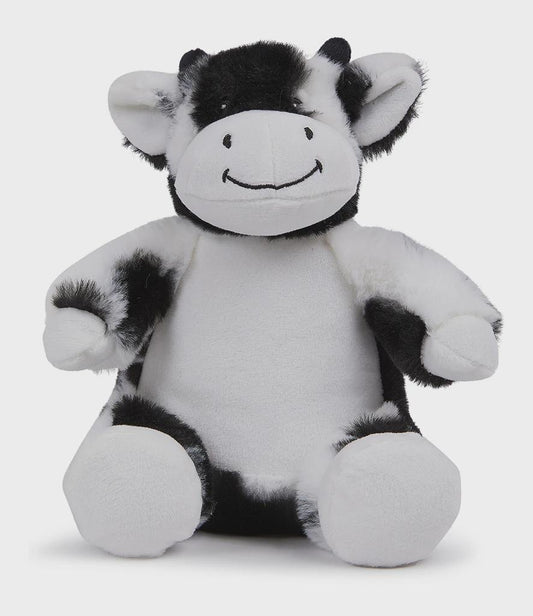Personalised Printed Cow Plush • Farm Nursery Decor • Soft Cuddly Toy • Baby Shower Gift • Birthday Keepsake- Mumbles