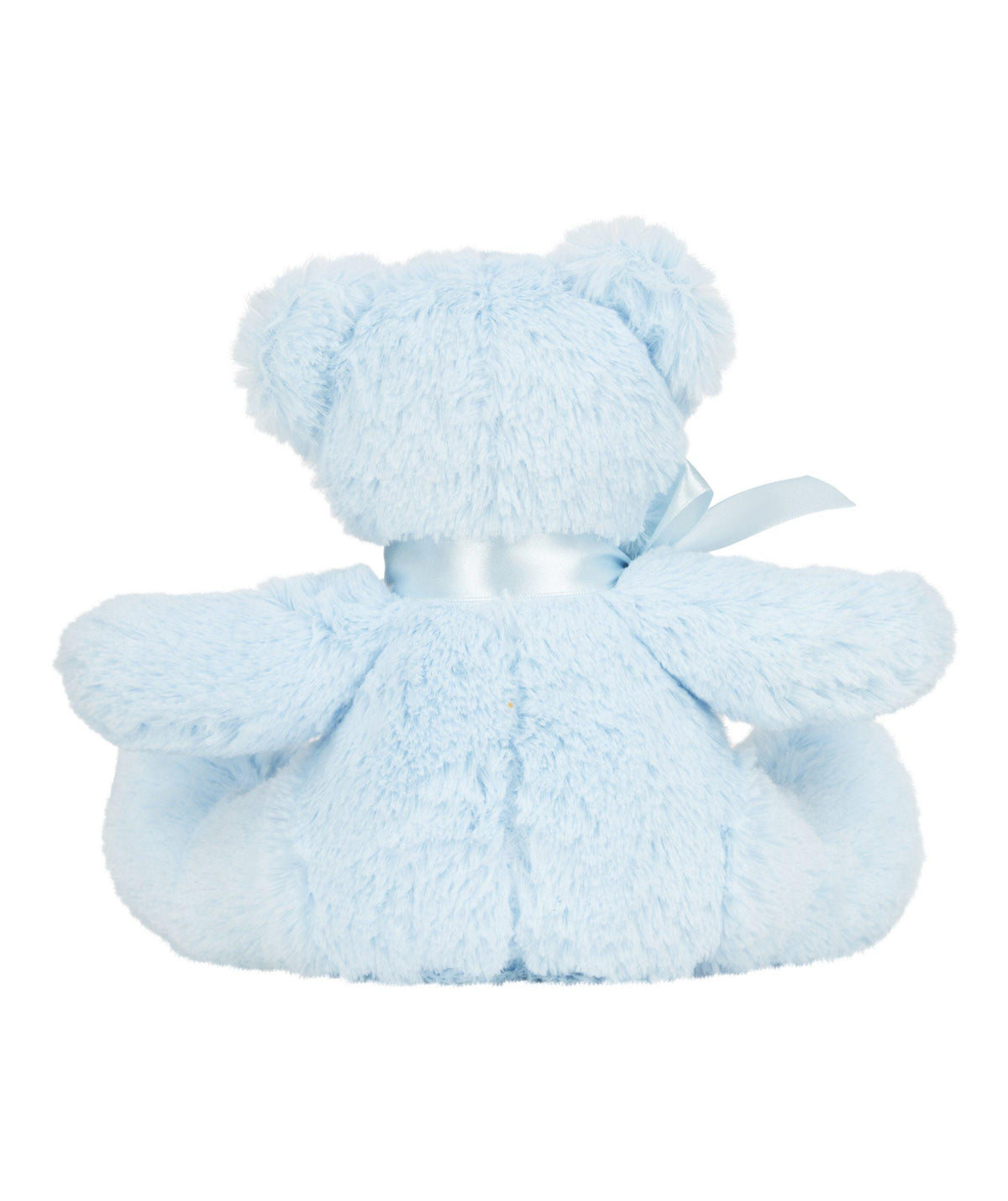 Personalised Printed Blue Bear • Custom Photo Teddy • New Baby Gift • Birthday or Christening Keepsake- Mumbles