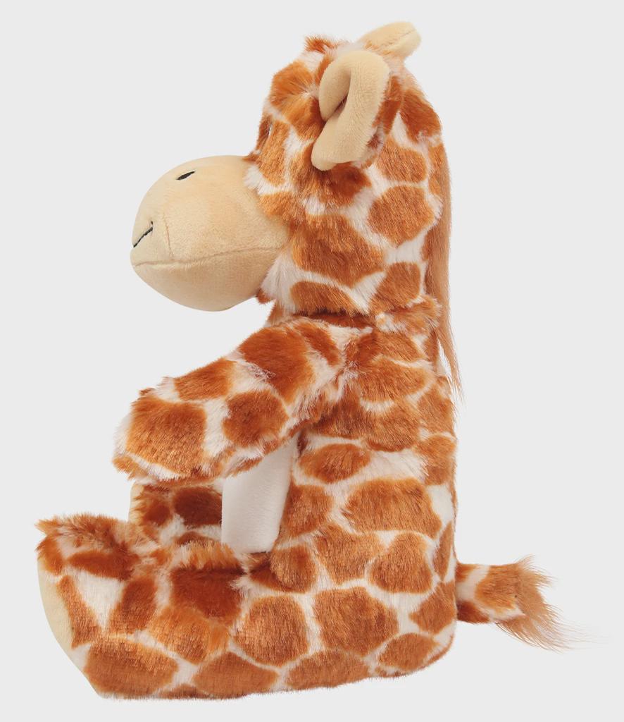 Personalised Printed Giraffe Plush Toy: Custom Name, Birth Block, Message • New Baby Gift • Birthday or Christening Keepsake -Mumbles