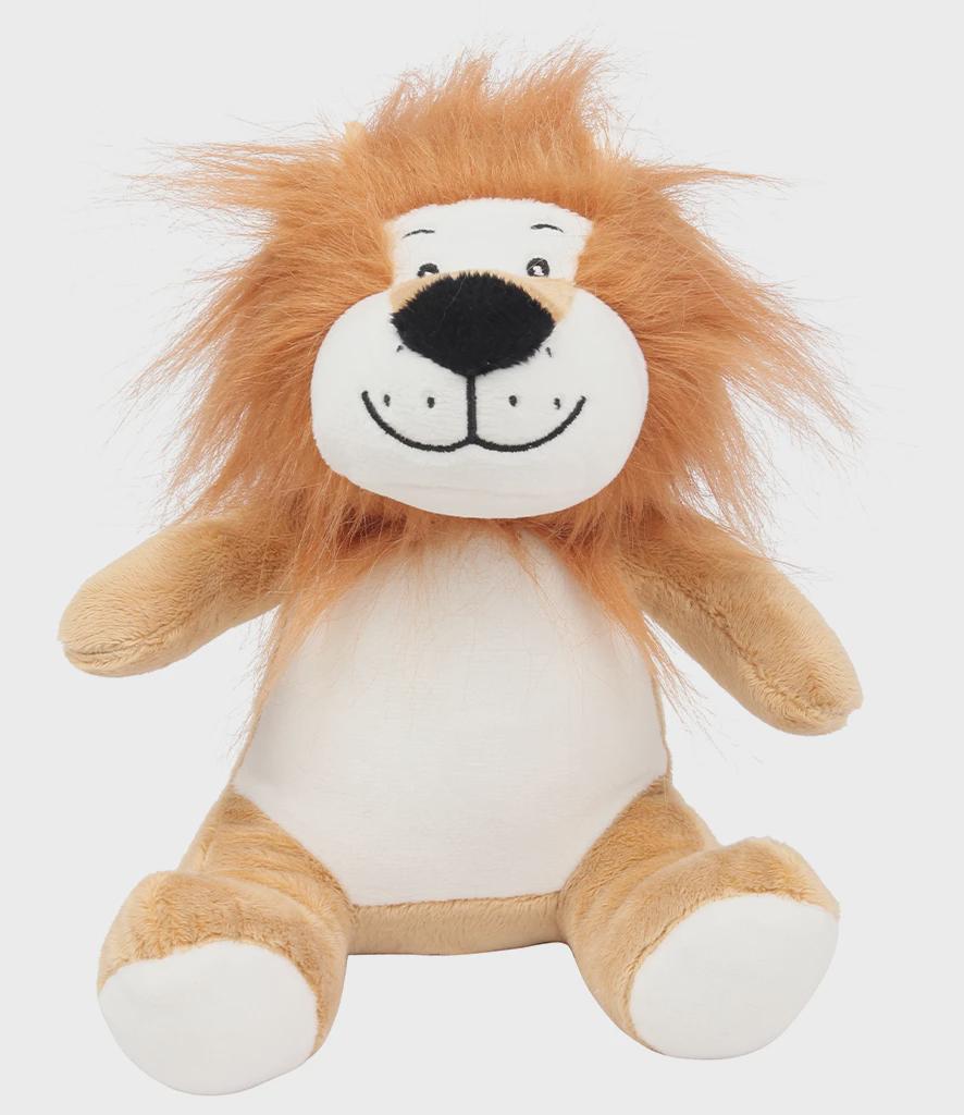 Personalised Printed Lion Soft Toy • Safari Baby Shower Gift • Cuddly Plush Keepsake • Nursery Decor • First Birthday Present- Mumbles