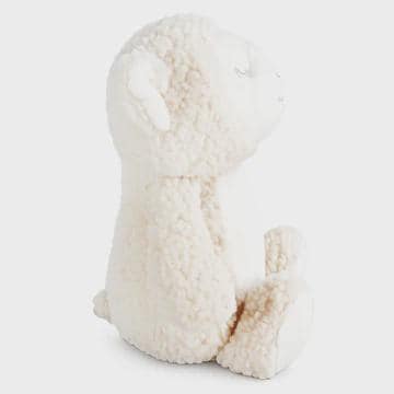 Personalised Printed Lamb Sheep Teddy • Farm Nursery Gift • Soft Cuddly Toy • New Baby Keepsake • Christening or Birthday Present