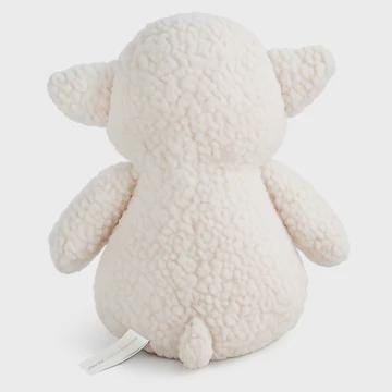 Personalised Printed Lamb Sheep Teddy • Farm Nursery Gift • Soft Cuddly Toy • New Baby Keepsake • Christening or Birthday Present