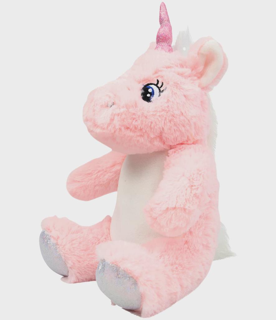 Personalised Printed Pink Unicorn Plush • Magical Nursery Gift • Soft Cuddly Toy • Baby Shower Present • Birthday Keepsake- Mumbles