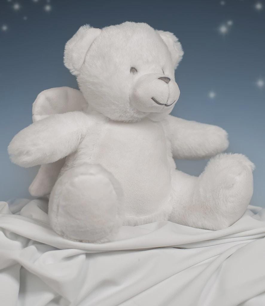 Personalised Printed Teddy Bear, Mumbles Memorial Keepsake