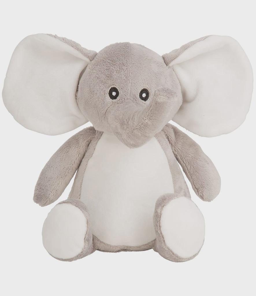 Personalised Printed Elephant Soft Toy • Safari Nursery Decor • Soft Cuddly Plush • Baby Gift • Birthday or Christening Present- Mumbles