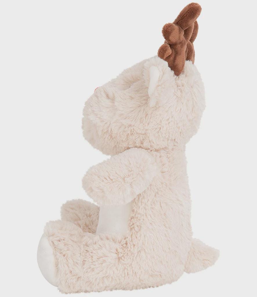 Personalised Printed Reindeer Plush • Christmas Nursery Decor • Soft Cuddly Toy • Baby Keepsake • Festive Gift Idea- Mumbles
