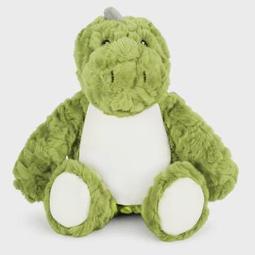 Personalised Printed Dinosaur Plush, Dinosaur Lover Gift