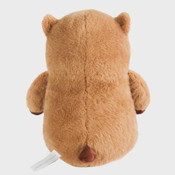 Personalised Printed Capybara Plush, Birth Details Keepsake