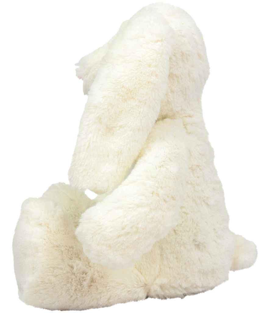 Personalised Printed White Bunny Rabbit • Soft Plush Toy • Baby Gift Keepsake • Nursery Decor • Birthday Present- Mumbles