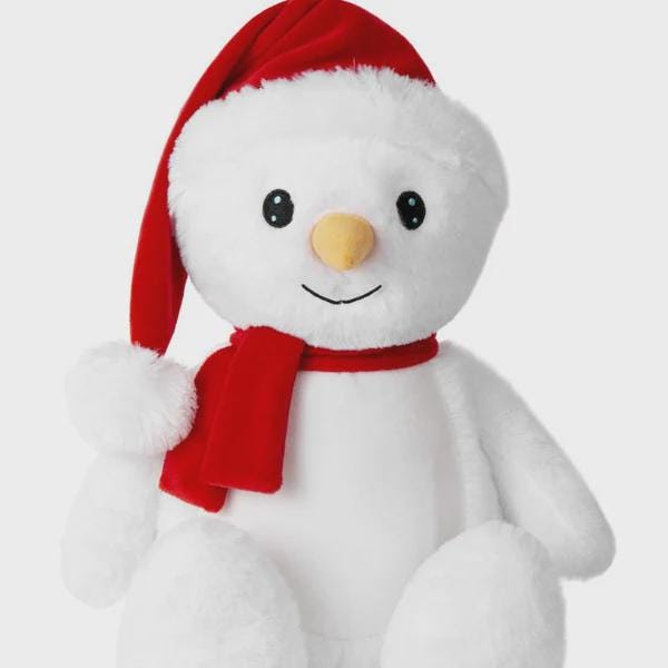 Personalised Embroidered Christmas Teddy Bear• First Christmas, Soft Plush Gift (42cm)