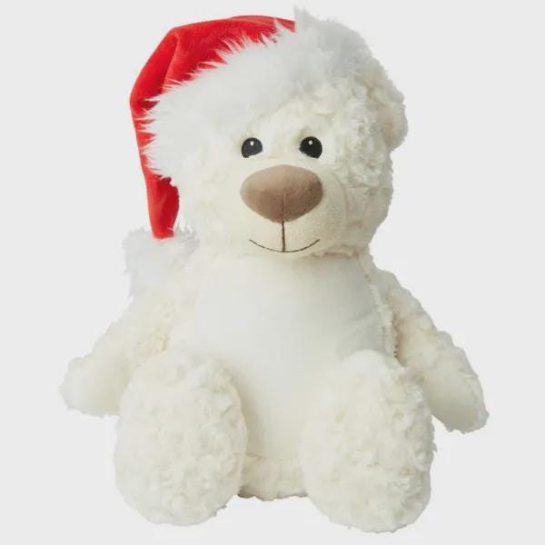 Personalised Embroidered Christmas Teddy Bear• First Christmas, Soft Plush Gift (42cm)