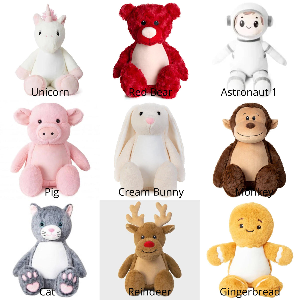 Personalised Embroidered Teddy - Custom Soft Toy Plush Gift - Tummi - Milestone Birthday, 18, 21, 30, 40, 50, 60, 70, 80, 90, 100