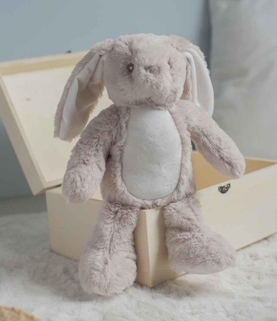 Personalised Printed Brown Bunny Rabbit • Soft Plush Toy • Baby Gift Keepsake • Nursery Decor • Birthday Present- Mumbles