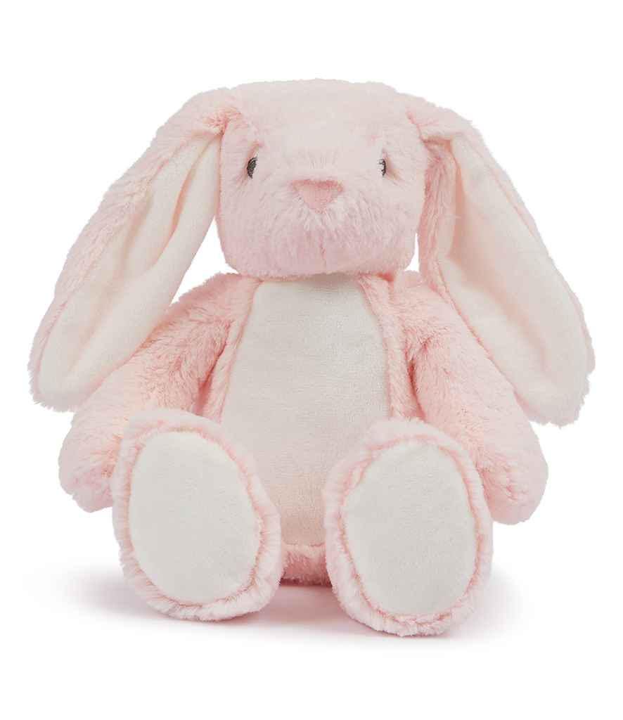 Personalised Printed Pink Bunny Rabbit • Soft Plush Toy • Baby Gift Keepsake • Nursery Decor • Birthday Present- Mumbles