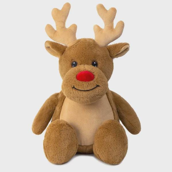 Personalised Embroidered Christmas Teddy Bear• First Christmas, Soft Plush Gift (42cm)