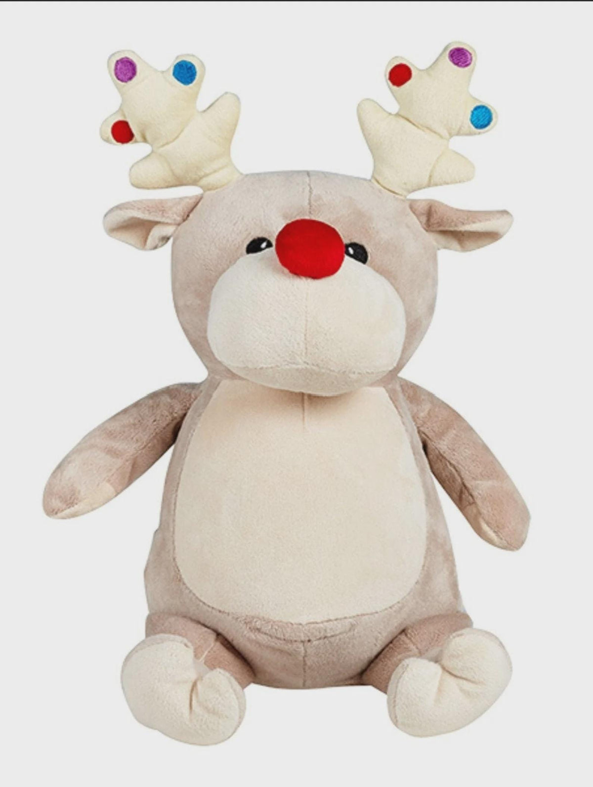 Personalised Embroidered Christmas Teddy Bear• First Christmas, Soft Plush Gift (42cm)