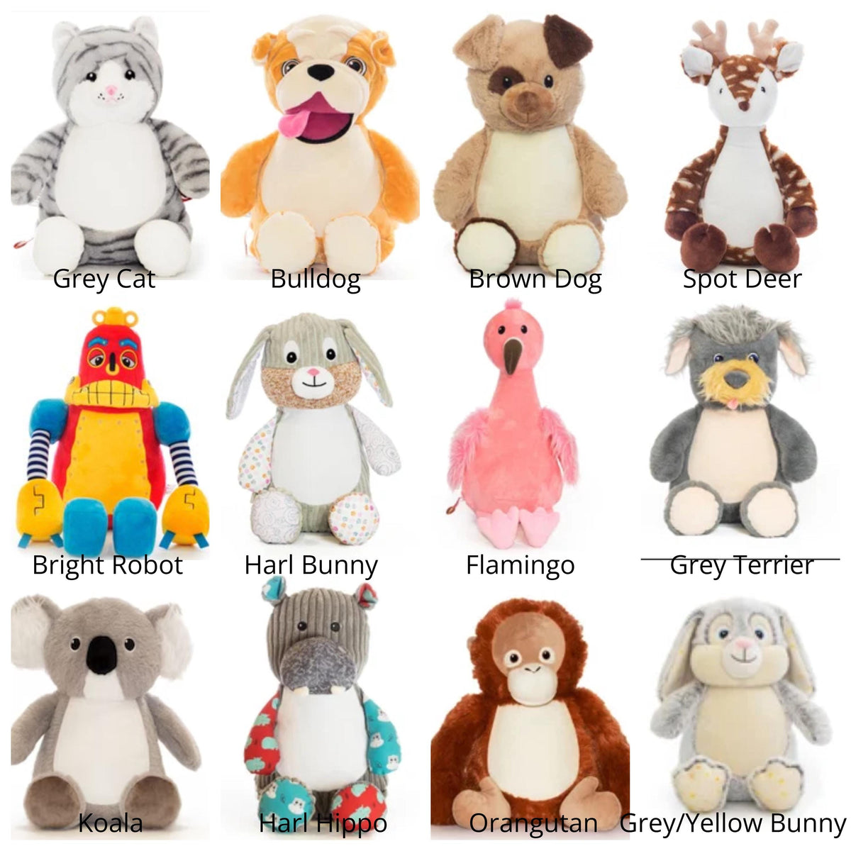 Personalised Embroidered 1st Birthday Teddy - Custom Soft Toy Plush Gift - Tummi - Birthday Gift