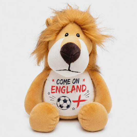 Personalised Printed Lion Plush Toy: Custom Name, Birth Block, Message • New Baby Gift • Birthday or Christening Keepsake, baby shower