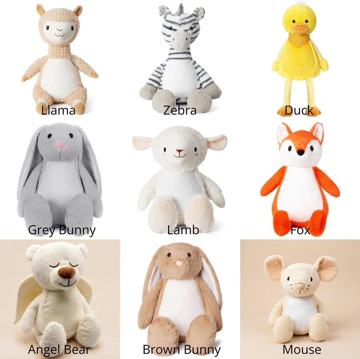 Personalised Embroidered Teddy - Custom Soft Toy Plush Gift - Tummi - 1st Christmas