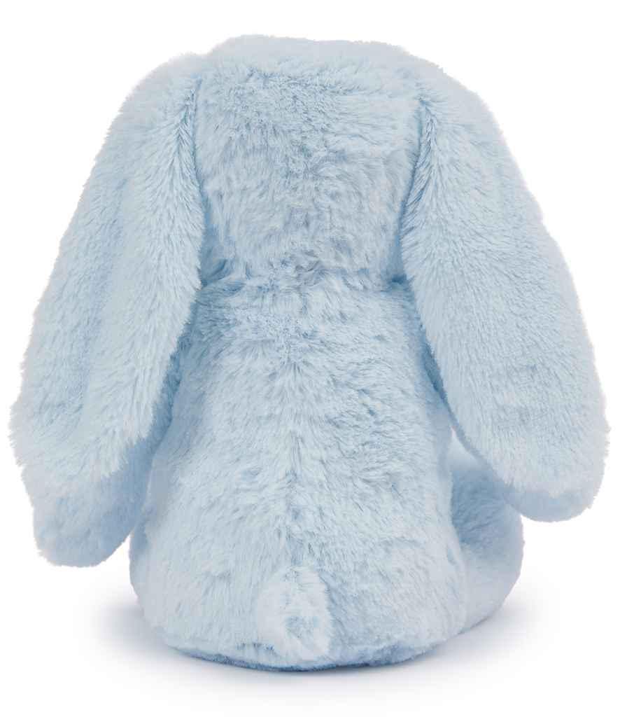 Personalised Printed Blue Bunny Rabbit • Soft Plush Toy • Baby Gift Keepsake • Nursery Decor • Birthday Present- Mumbles